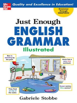 Just Enough English Grammar Illustrated - ebook